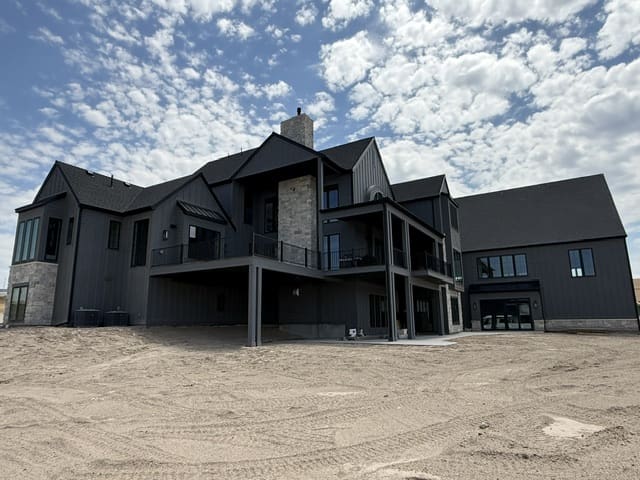 image3 Custom home with custom gutters and downspouts