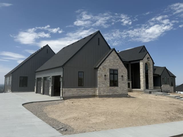 image7 Custom home with custom gutters and downspouts